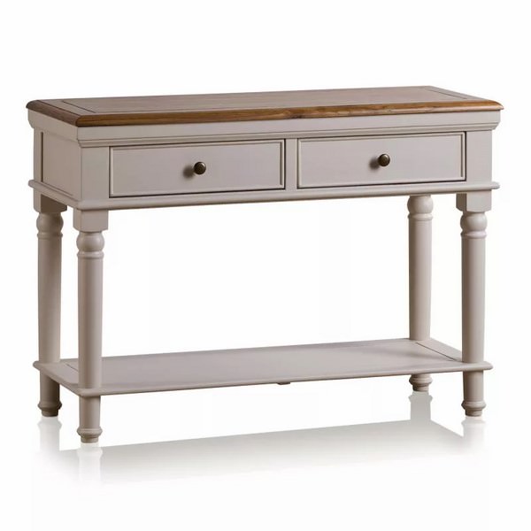 Bàn console Shay gỗ sồi