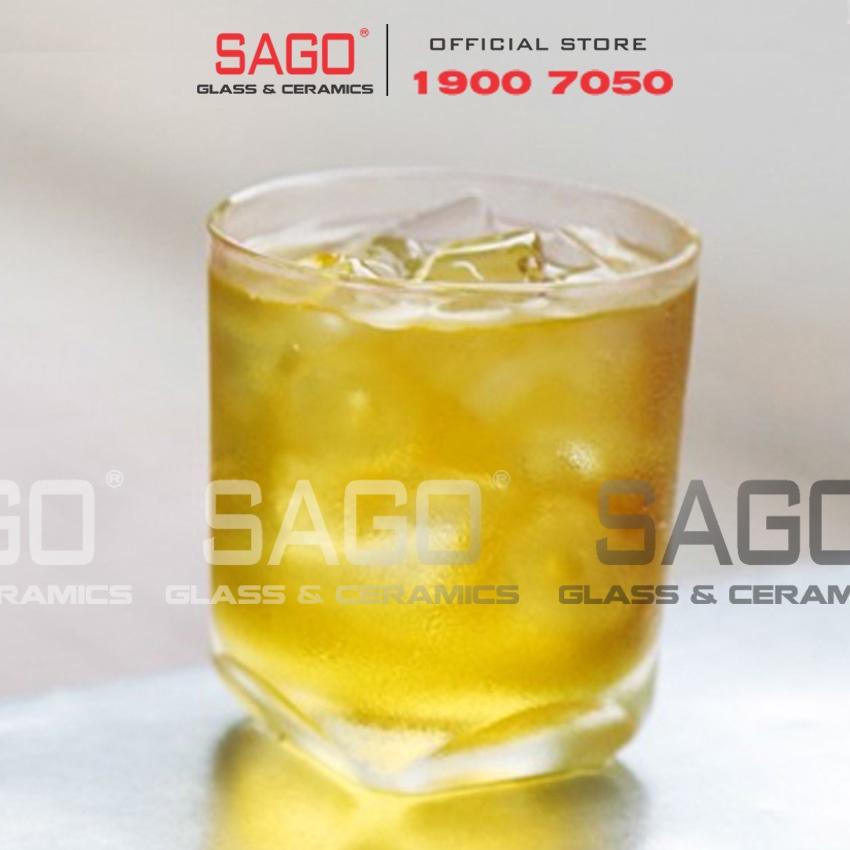 Ly Thủy Tinh Union Bottom Corner 225ml | Nhập Khẩu Thái Lan