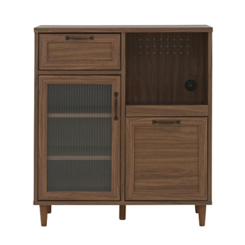 Tủ bếp Powry Japan 9080L- Màu walnut