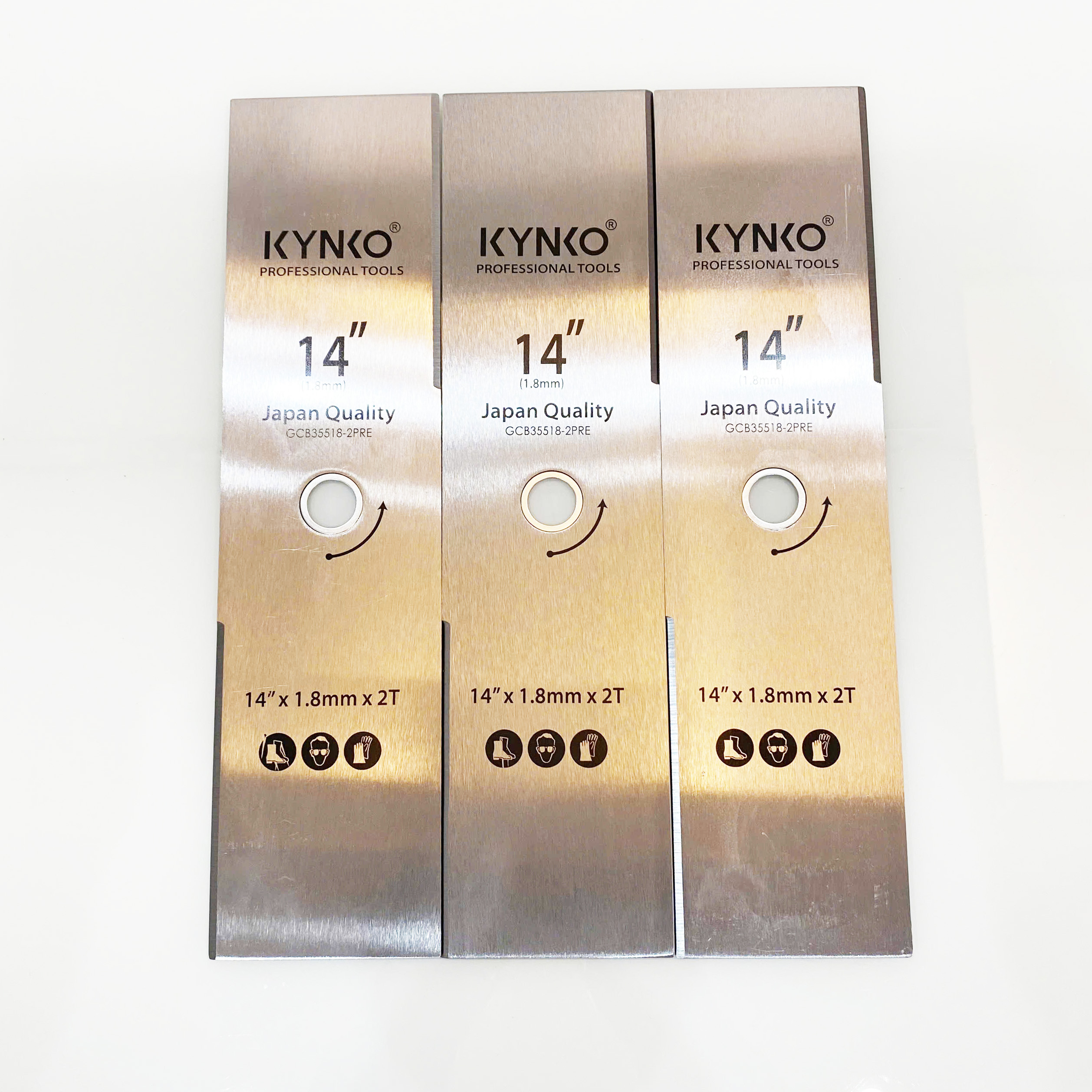 Lưỡi cắt cỏ chữ nhật KYNKO- 355MM GCS355182PRE chính hãng siêu sắc siêu bền