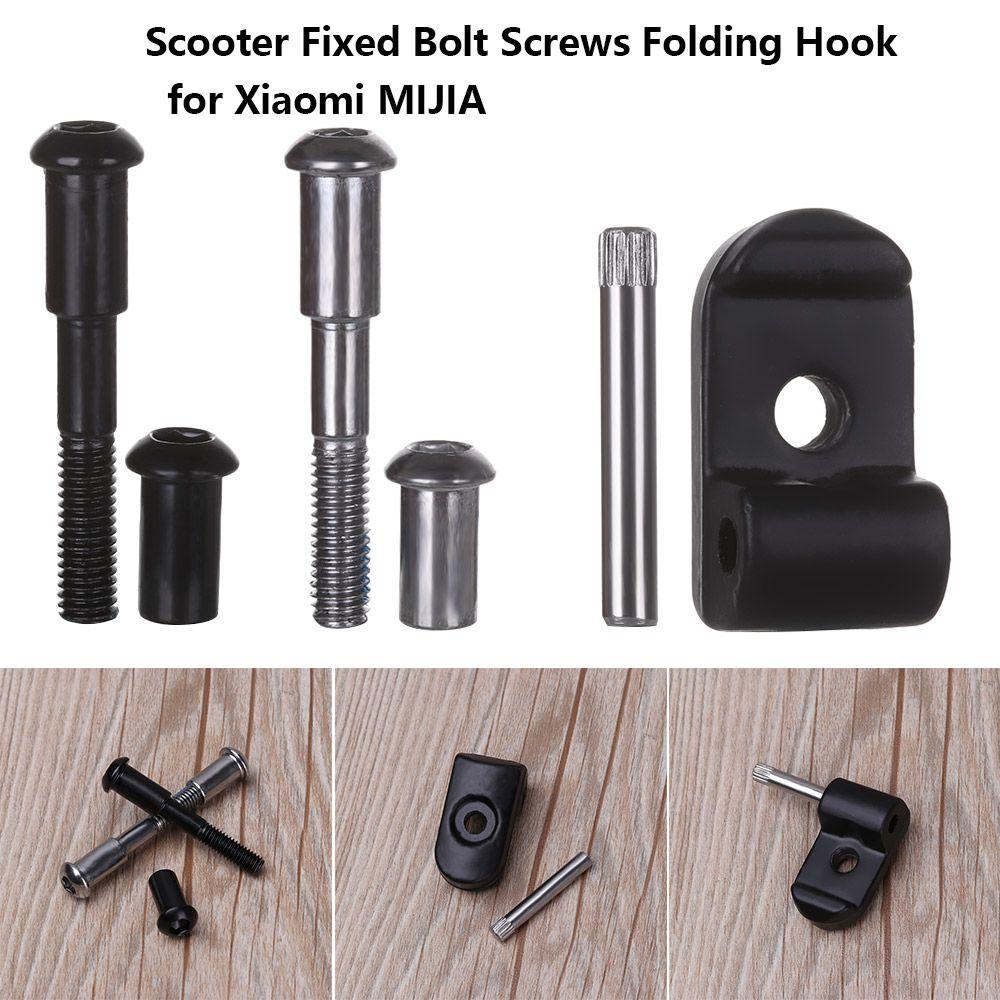 Bản lề Bolt Sửa chữa khóa thép cứng Khóa cố định Hook Folding Bolt For Xiaomi Mijia M365 Bộ phận xe tay ga M365 gấp Pothook Color: 3