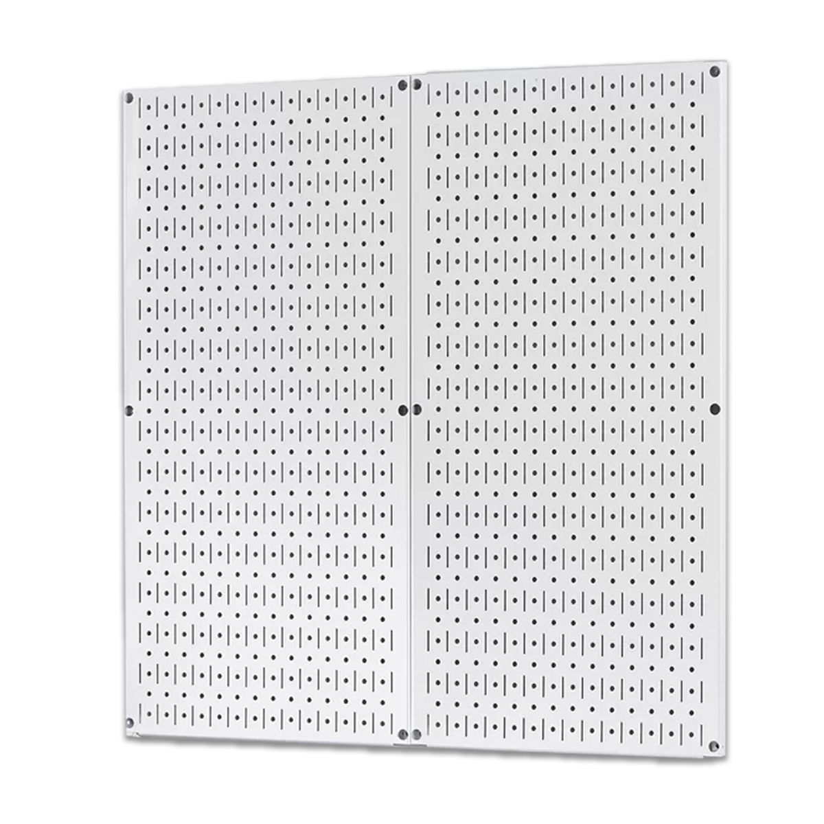 Bộ 2 tấm bảng treo dụng cụ Pegboard kim loại đứng SMLIFE 80x40cm - Tấm bảng treo dụng cụ sửa chữa bằng thép sơn tĩnh điện dày 1,2mm kích thước H80cm x D40cm - Tấm bảng treo lưu trữ dụng cụ trực quan, dễ tìm kiếm