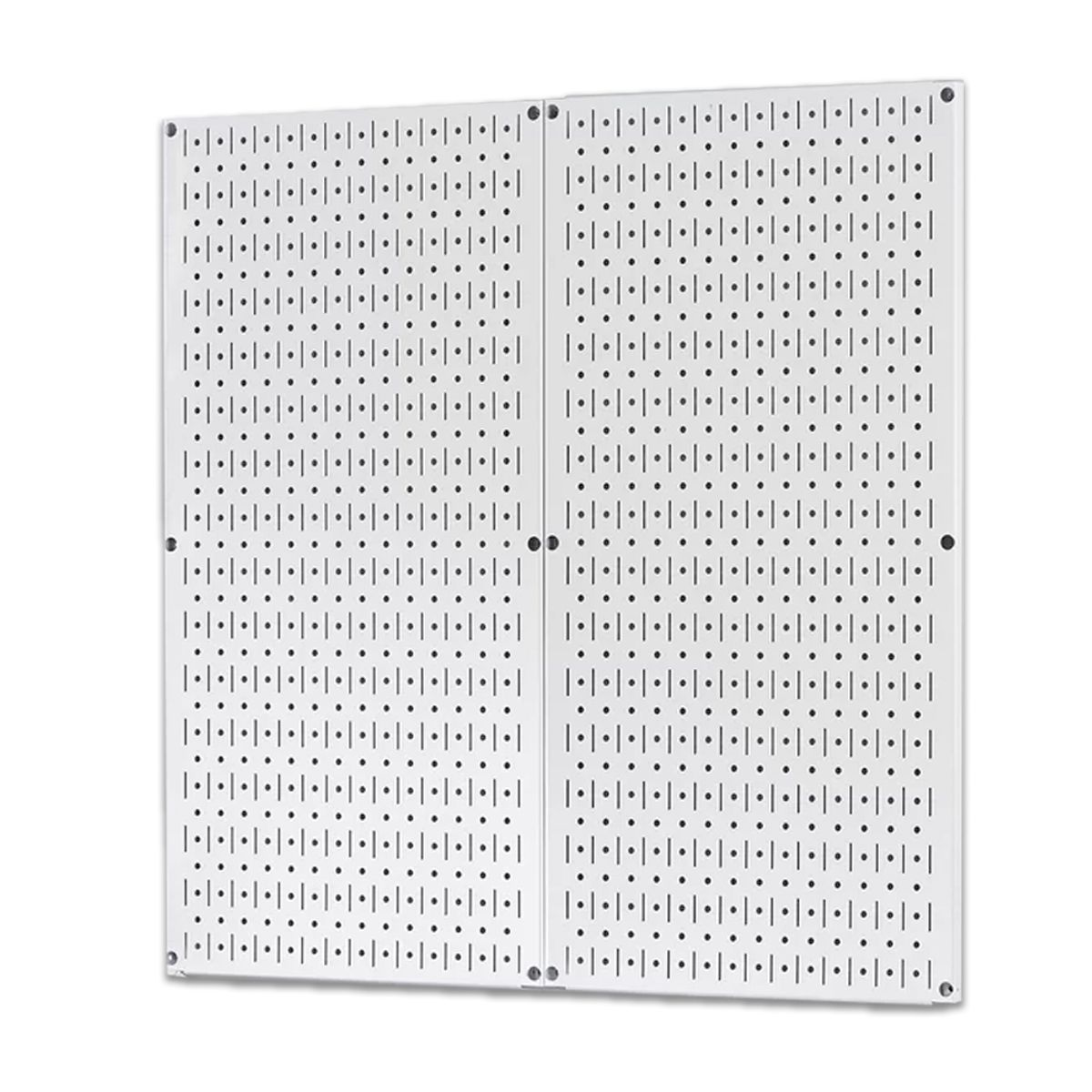 Bộ 2 tấm bảng treo dụng cụ Pegboard kim loại đứng SMLIFE 80x40cm - Tấm bảng treo dụng cụ sửa chữa bằng thép sơn tĩnh điện dày 1,2mm kích thước H80cm x D40cm - Tấm bảng treo lưu trữ dụng cụ trực quan, dễ tìm kiếm