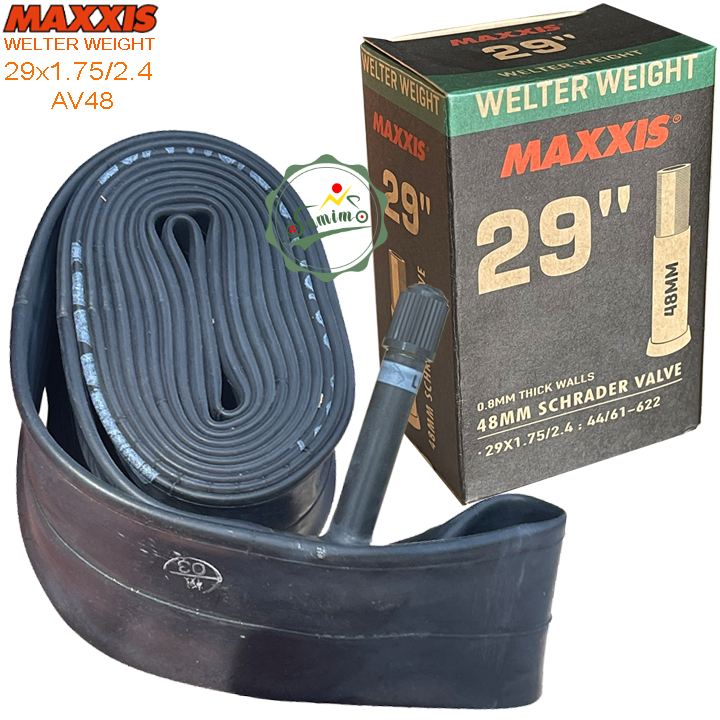 Ruột MAXXIS Welter Weight 29x1.75/2.4 Schrater Valve - Van lớn 48mm