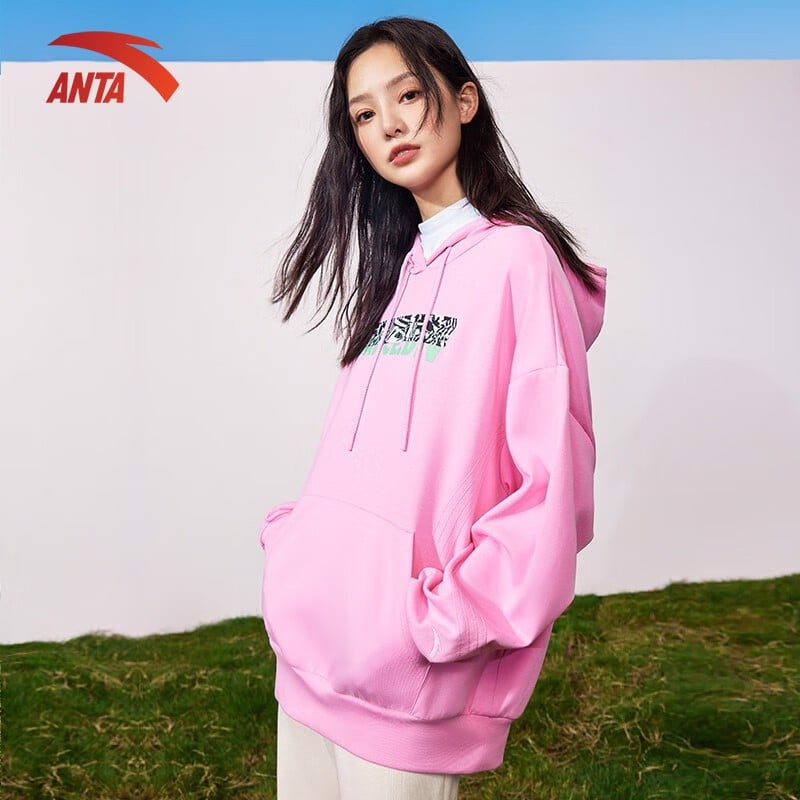 Áo hoodie thể thao nữ A-SPORTS SHAPE Anta 862317708