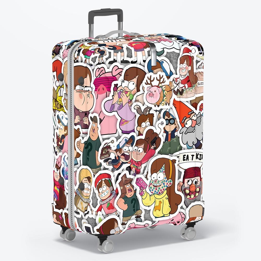 Set 50 cái Sticker Gravity Falls chống nước, Hình dán Gravity Falls cute dán vali, điện thoại, mũ bảo hiểm