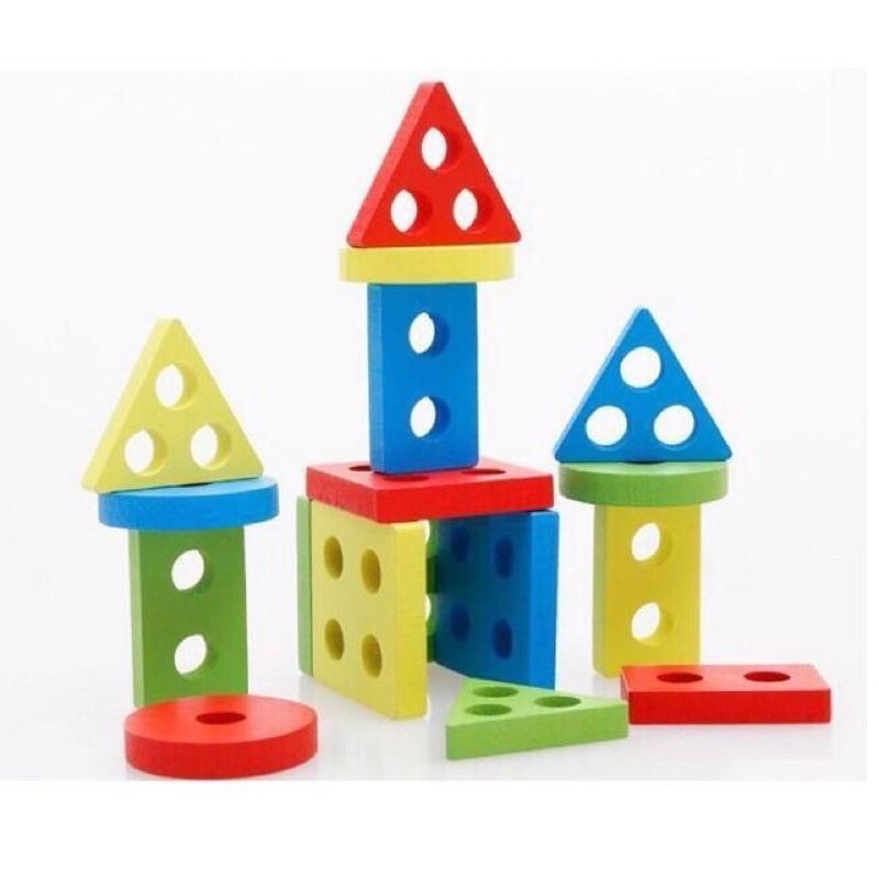 Thả hình hình học cho bé