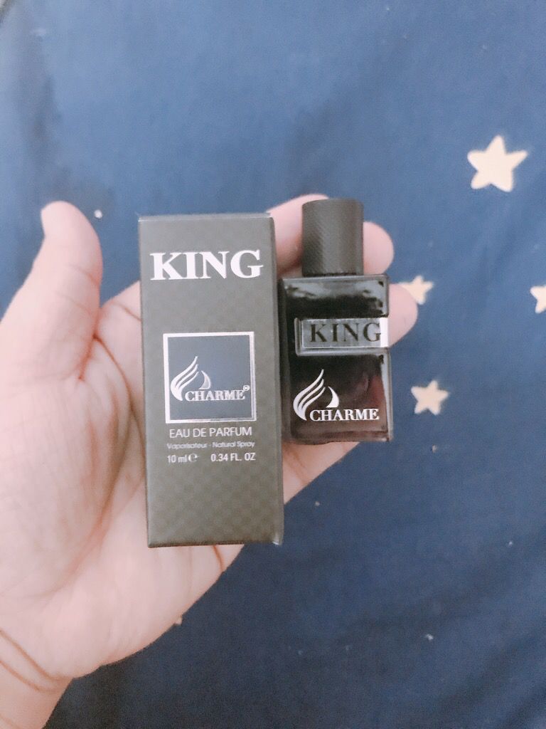 Nước Hoa Nam CHARME KING 60ml Lưu Hương Lâu Nam Tính, Mạnh Mẽ_Nước Hoa Chính Hãng