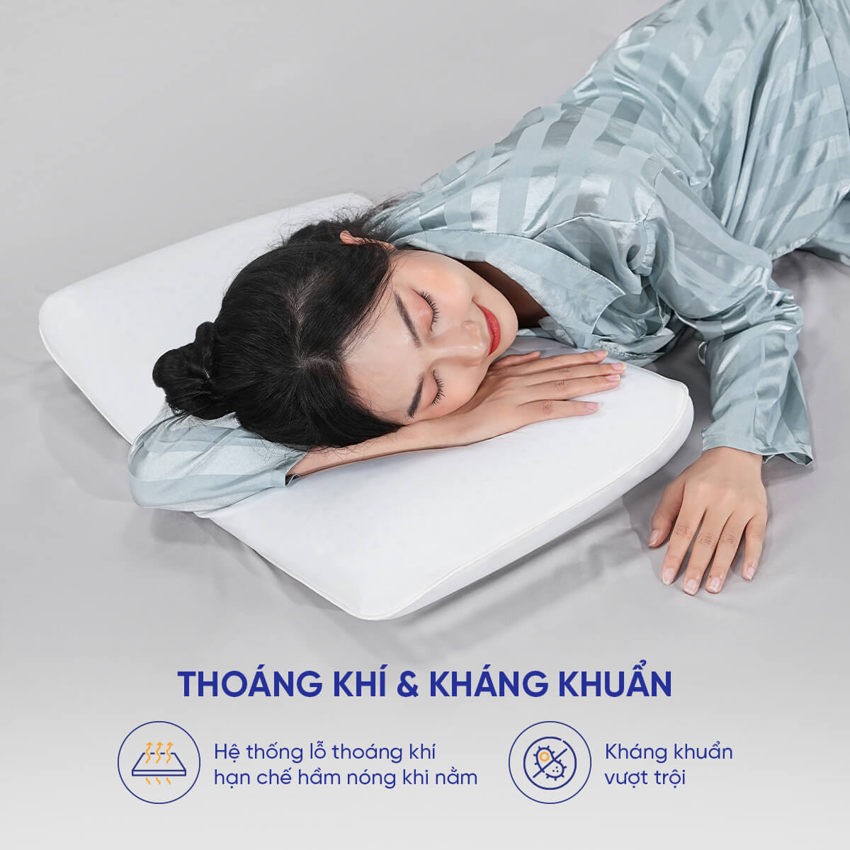 Gối Foam điều hòa Comfy Airflow Max