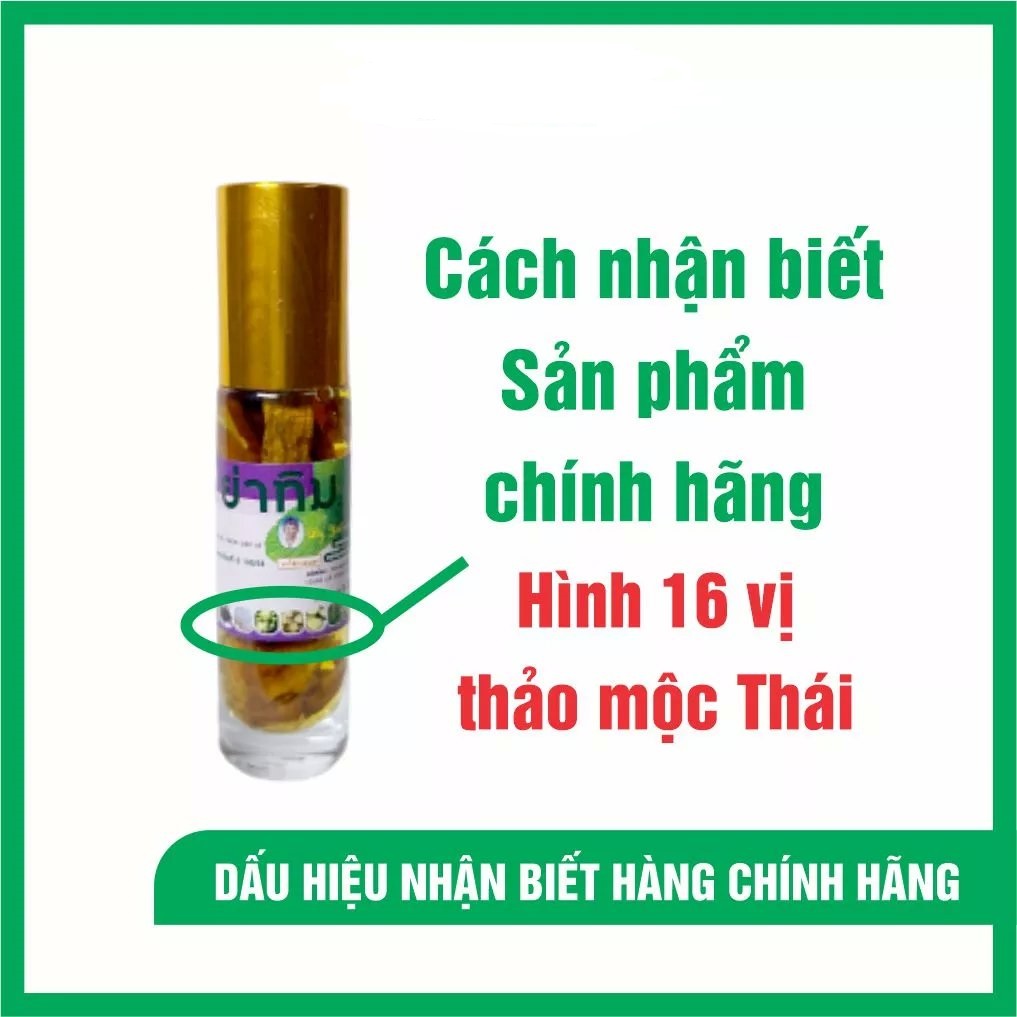 Dầu lăn Yatim 16 vị