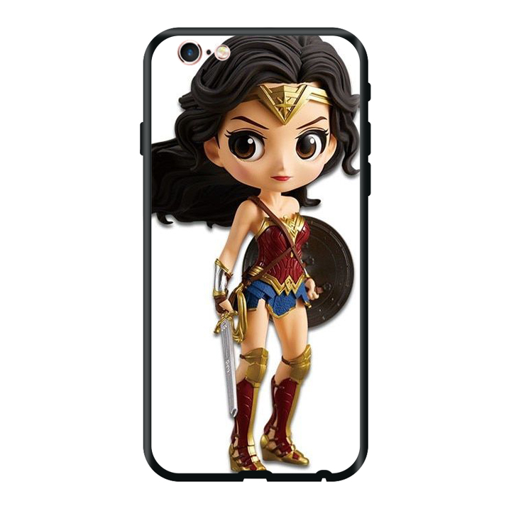 Ốp lưng điện thoại Iphone 6 Plus /6S Plus in hình Chibi Ifninity War - Cô Bé Siêu Nhân Mẫu 05