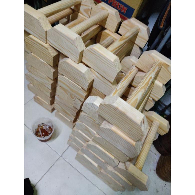 Dụng Cụ Hít Đất gỗ Parallettes hàng loại 1