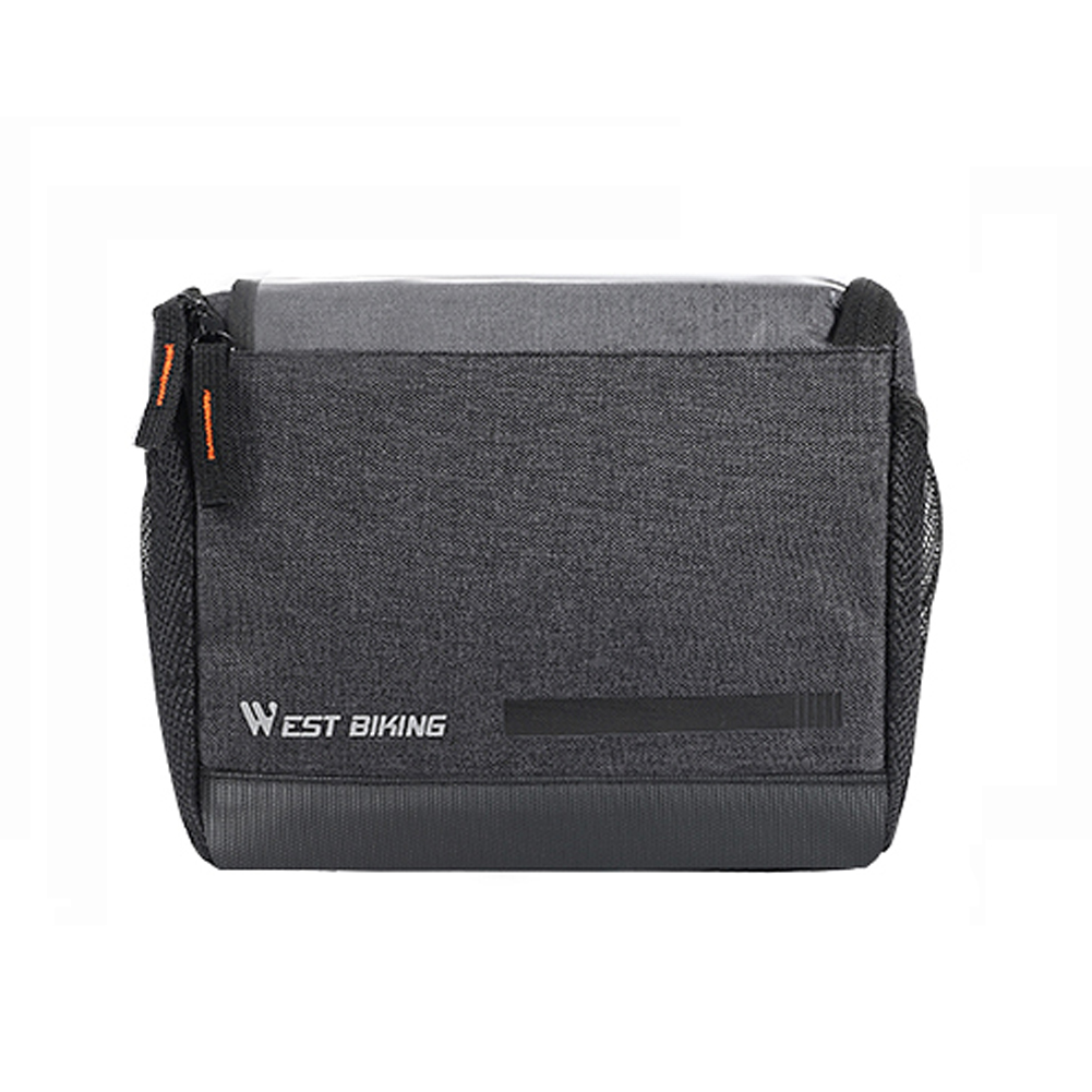 Túi đựng đồ đi xe đạp dung tích lớn 4,5L WEST BIKING treo khung, không thấm nước TPU