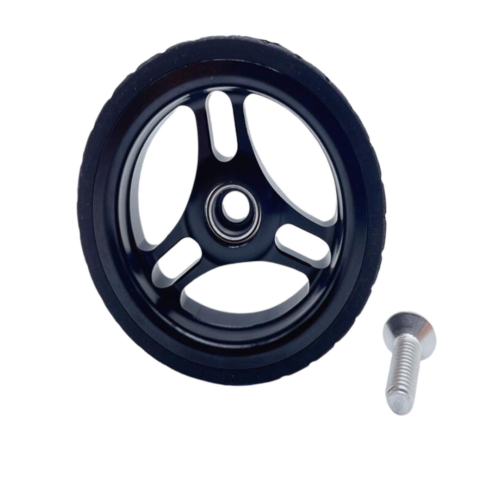 High Strength Folding Bike Easy Wheel Easywheel Bracket Set Sealed Bearing for BMX