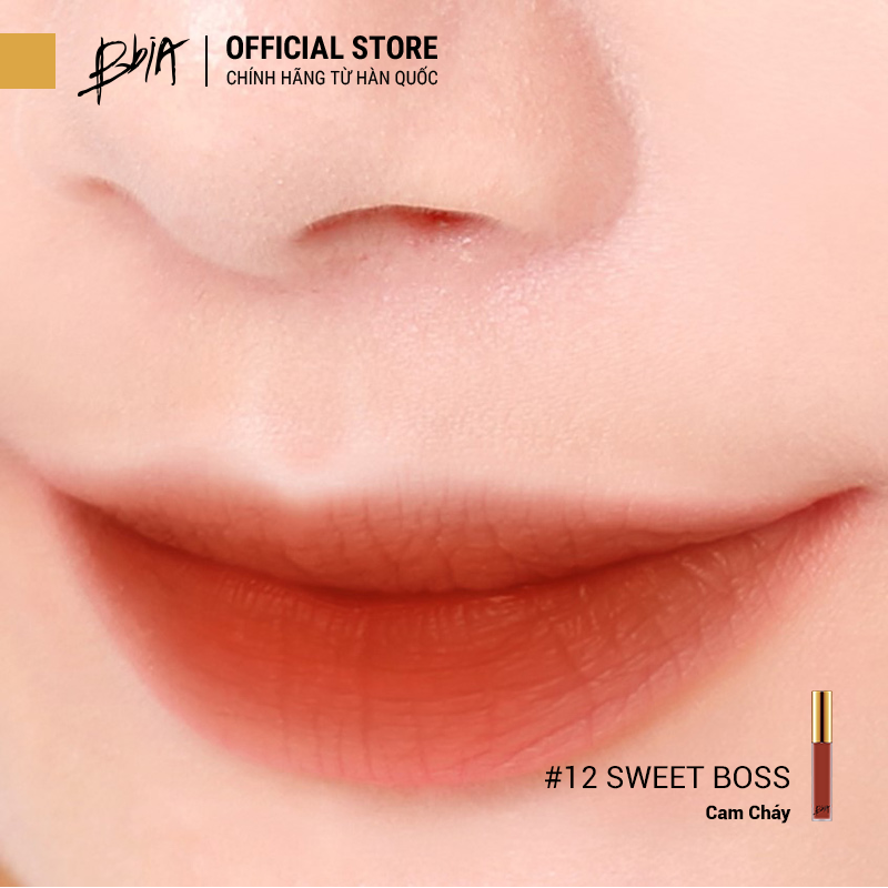 Combo 2 Son Kem Lì Bbia Last Velvet Lip Tint 5g - #02 Extra Bounce và #12 Sweet Boss