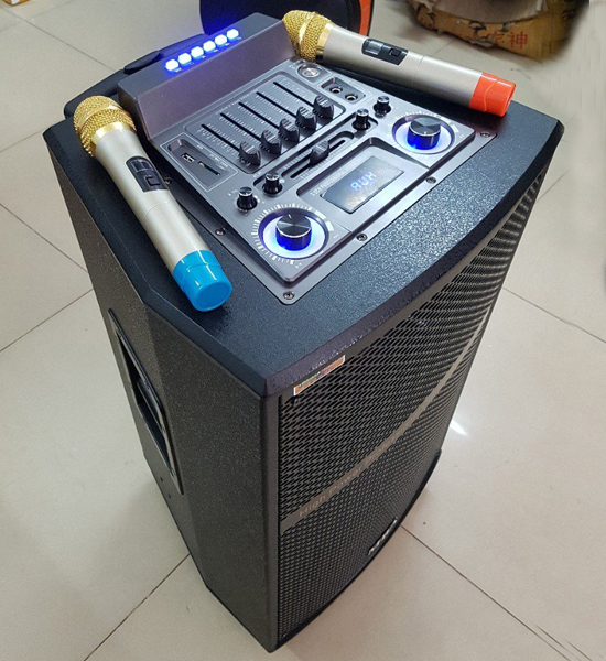 Loa kéo soundbox s01b 4 tấc, Loa kéo loa tủ di động karaoke và nghe nhạc (Hàng chính hãng)