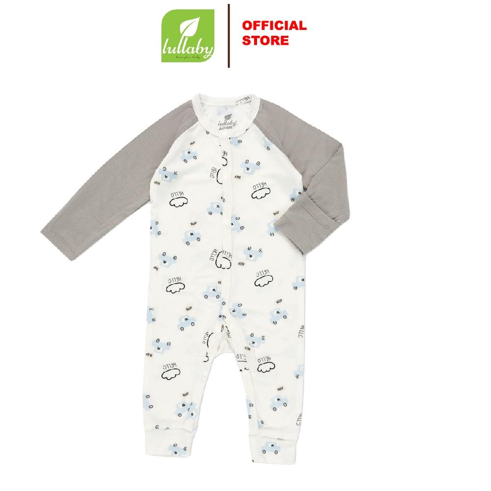 LULLABY - Sleepsuit cài giữa bé trai/bé gái NH114V