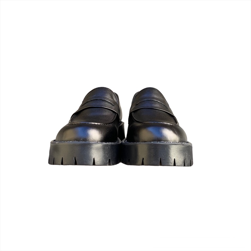 Giày đốc lười da bò mềm đế chunky 4,5cm, cam kết da bò thật 100%