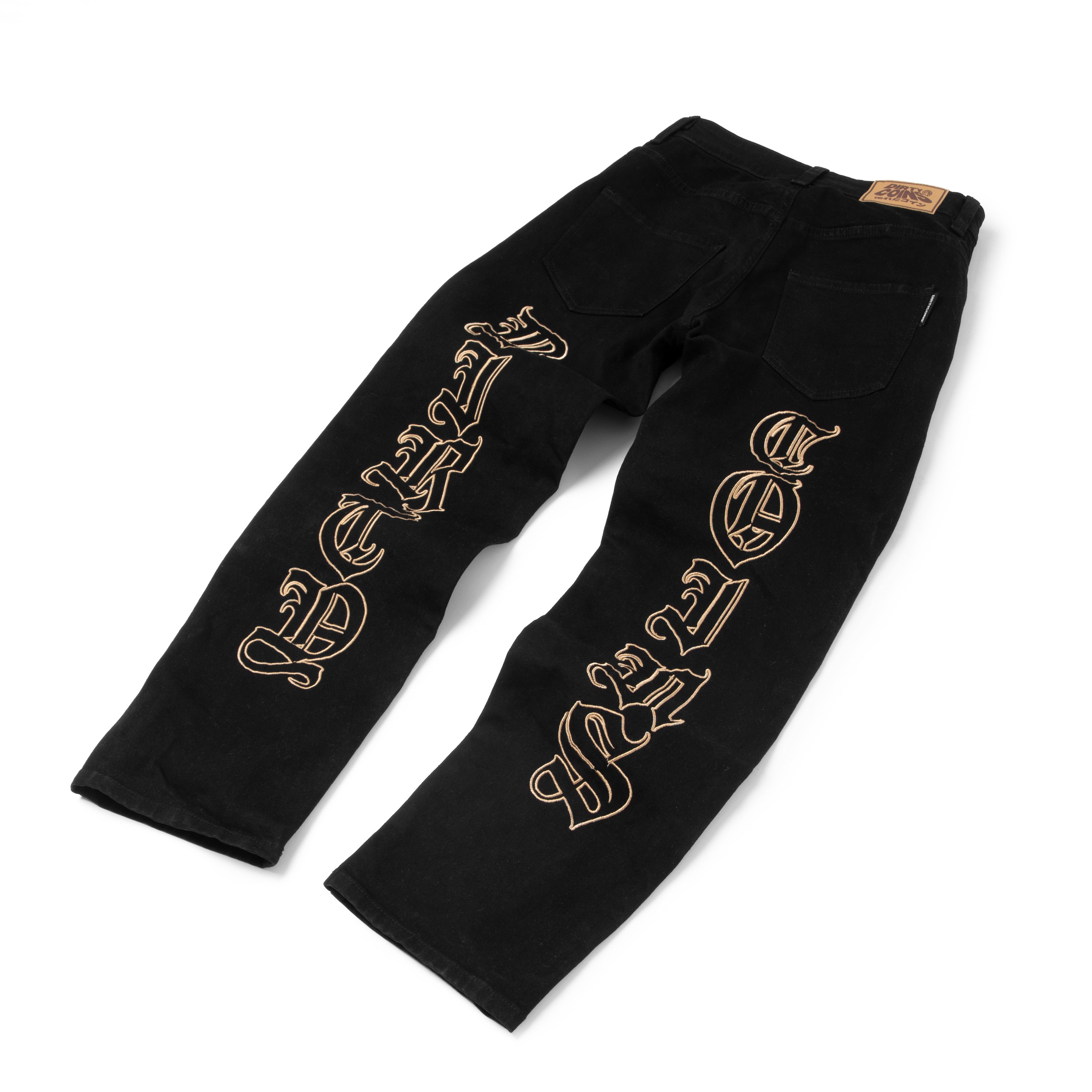 Quần DirtyCoins Gothic Jeans - Black