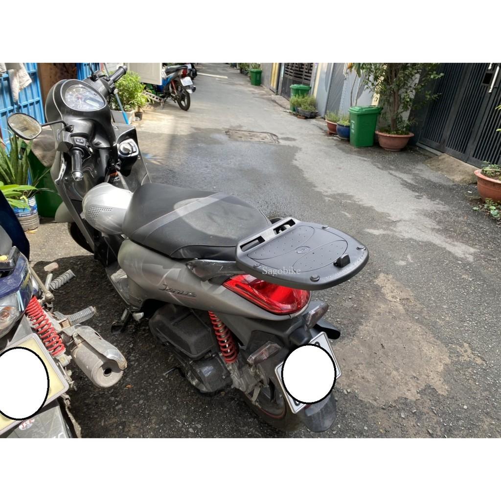 Thùng xe Janus, thùng Givi B27N kèm đế, bát gắn, lắp trực tiếp lên cảng zin của xe