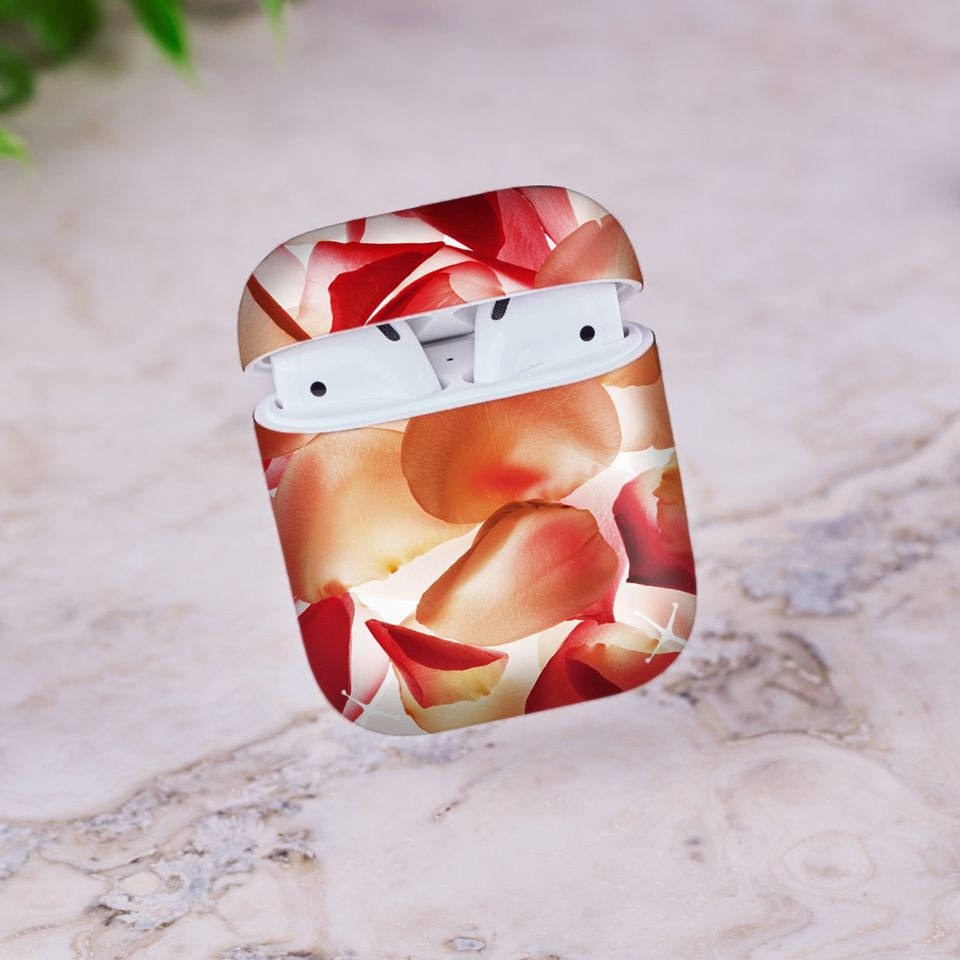 Miếng dán skin chống bẩn cho tai nghe AirPods in hình thiết kế - atk273 (bản không dây 1 và 2)