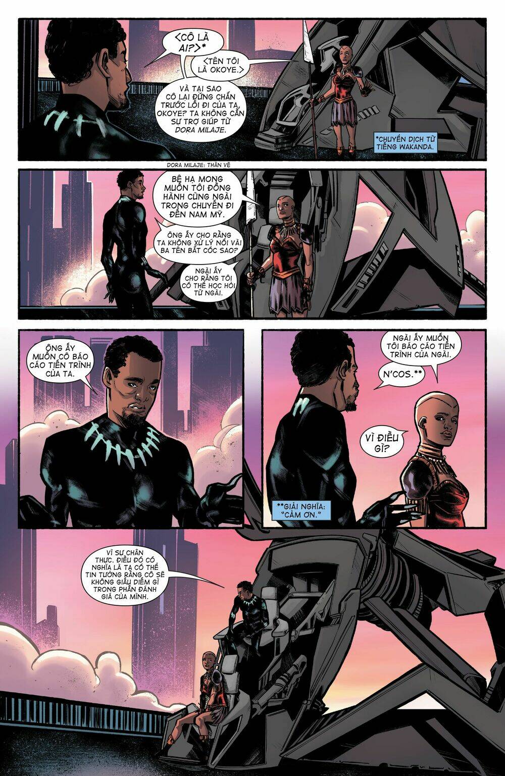 marvel's black panther prelude - hoàng đế báo đen tiền dẫn chapter 1 13