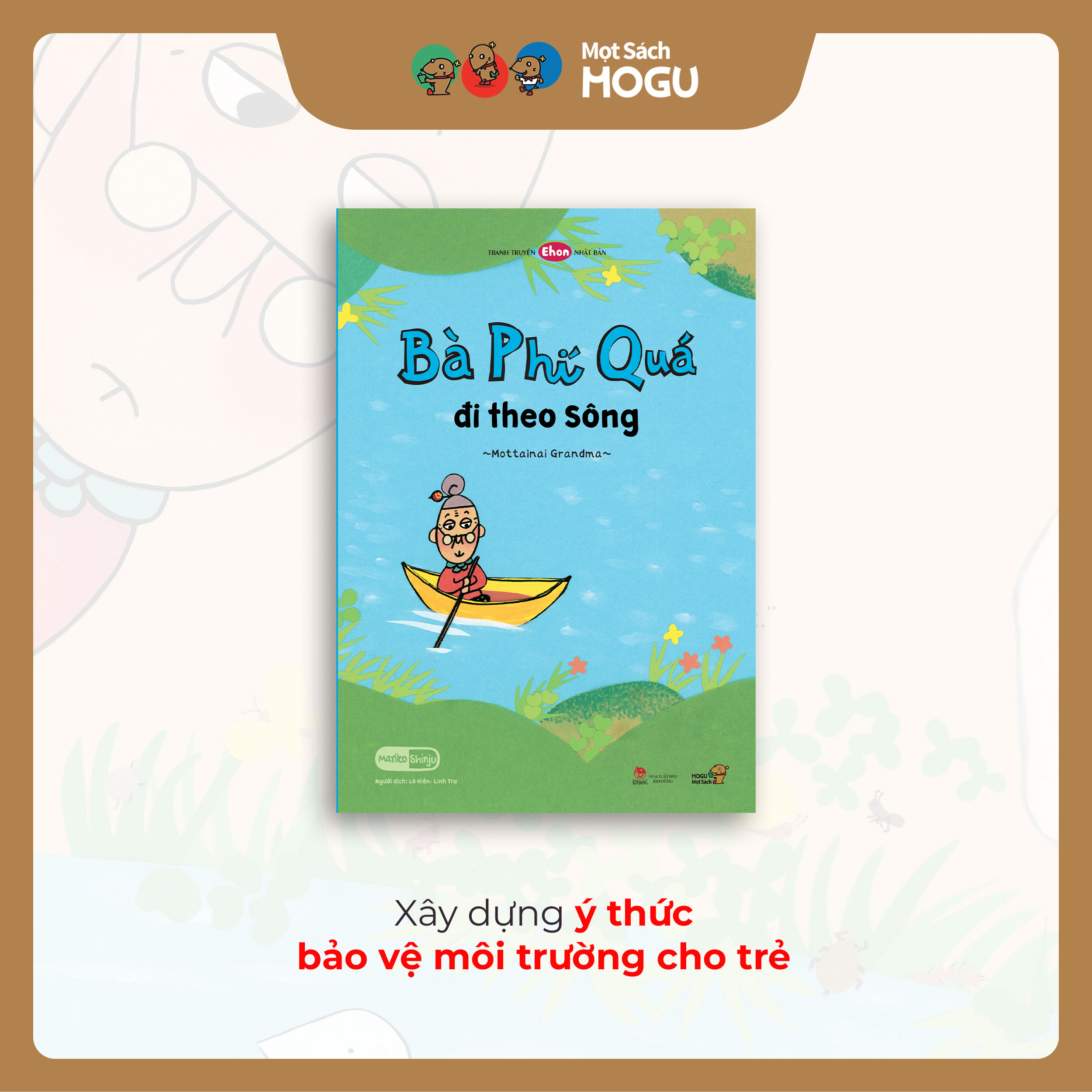 Truyện Ehon bé 3-4-5 tuổi - Bộ 3 cuốn Tuyển tập Bà Phí Quá