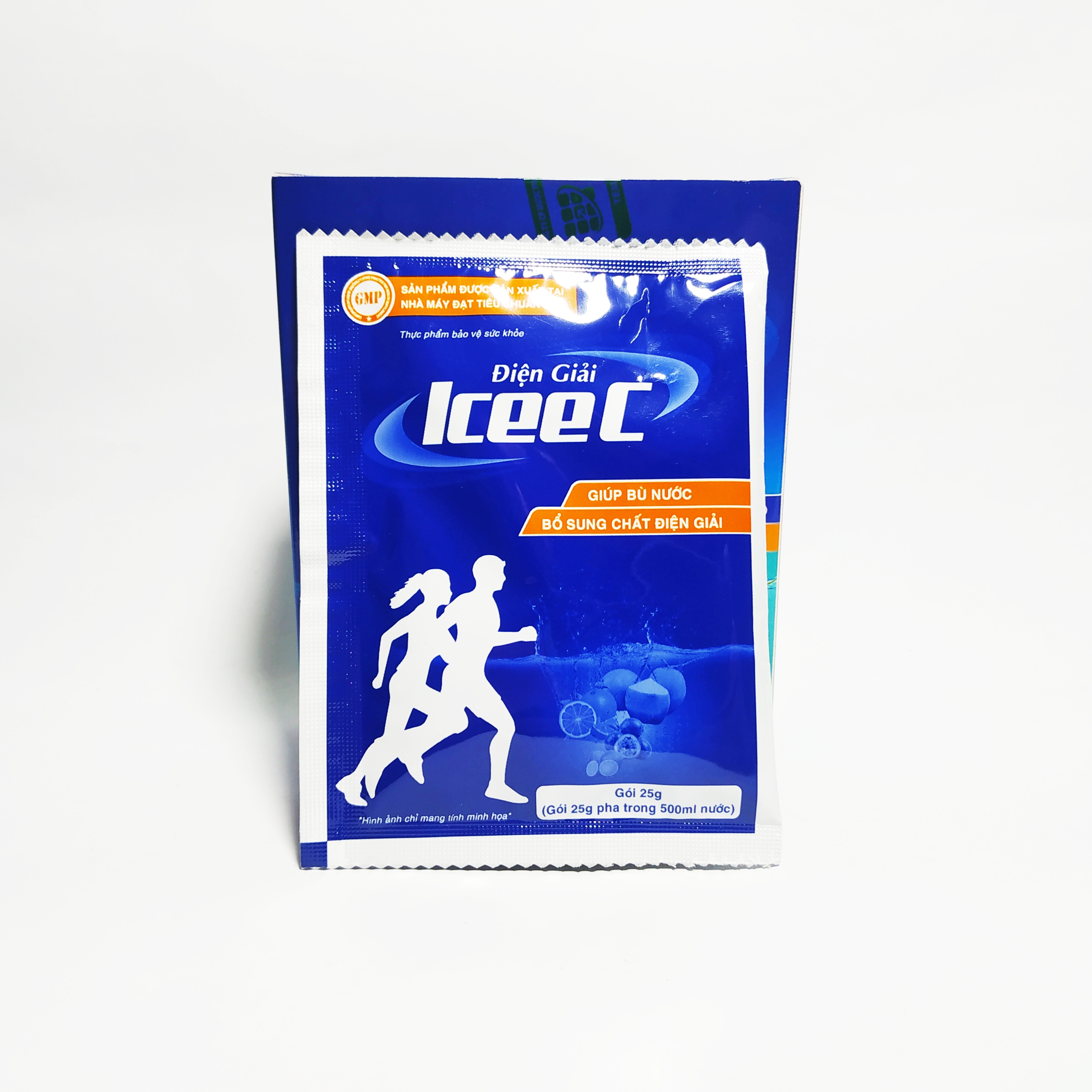 Hộp 5 Gói Bột Pha Nước Uống Và Bù Chất Điện Giải ICEE C Vị Chanh Tươi - Mỗi Gói Pha 500Ml Nước