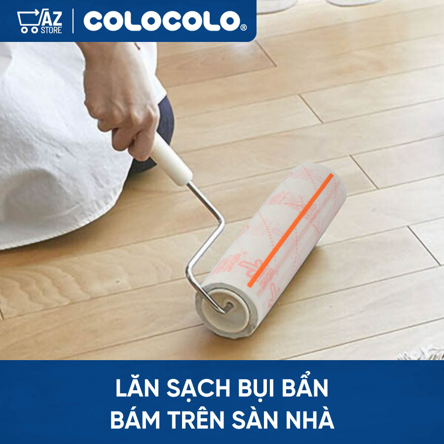 Lõi Cây Lăn Bụi Siêu Dính COLOCOLO - 2 cuộn - Lõi Rộng 160mm x 60 Lớp - Hàng Chính Hãng - C4311