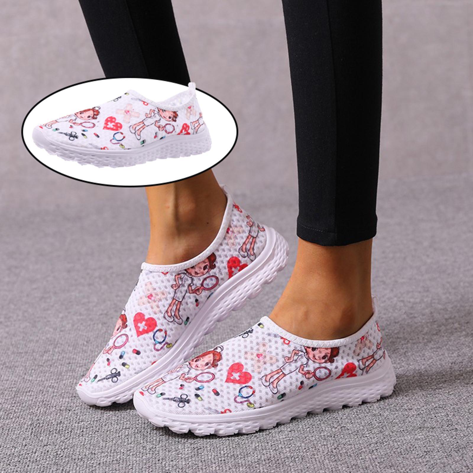 Nurse  Women Sneakers Cosplay Shoes Slip On