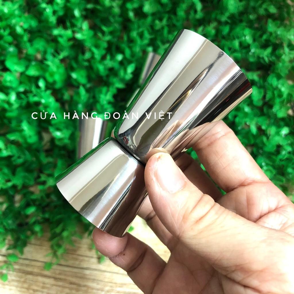 Ly Định Lượng 2 Đầu Chất liệu Inox 304. - Combo 3 ly (20/30 - 20/40- 25/50 c.c). Đồ Gia Dụng nhà bếp pha chế làm bánh nguyên liệu