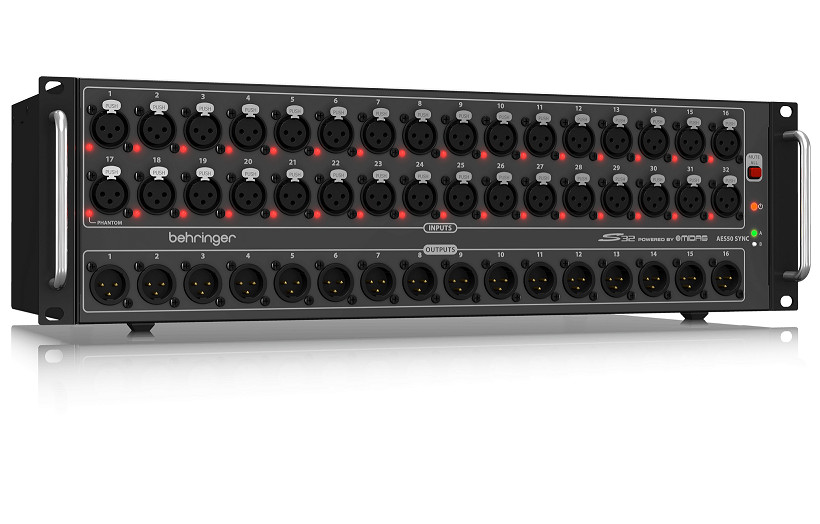 I-O-Interfaces BEHRINGER S32 - I/O Box-Hoàng Bảo khoa Phân phối chính hãng