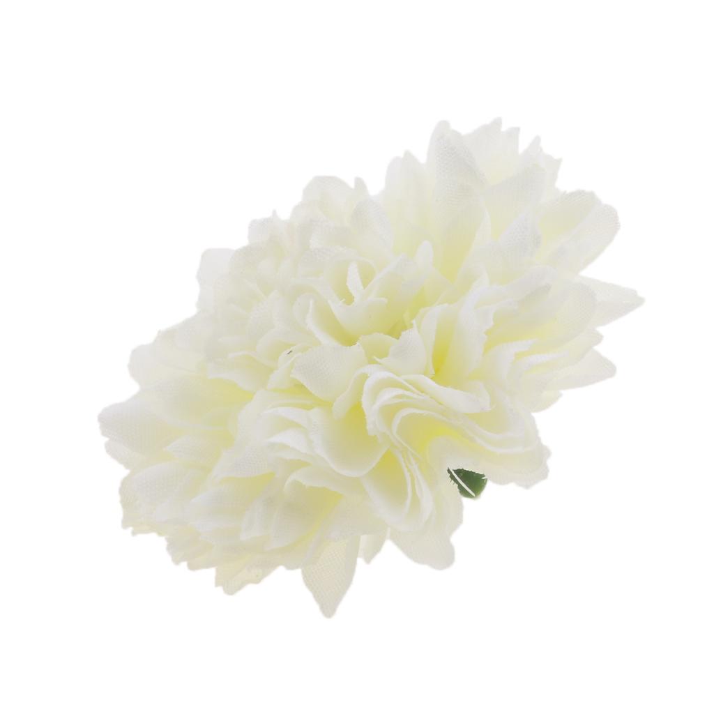 20 piece Chrysanthemum Artificial Silk Flower Head Wedding Decor
