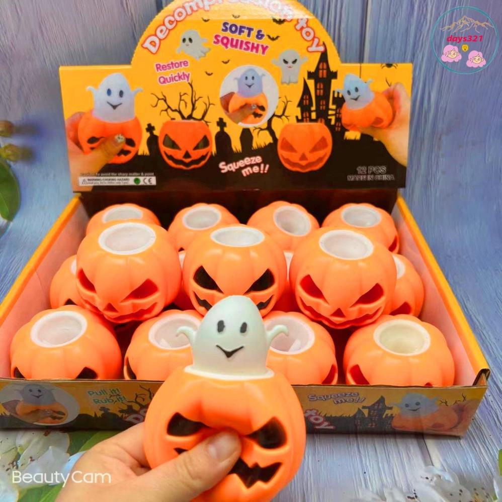 CHÚ MA trốn trong quả bí ngô Squishy đồ giải trí ngộ nghĩnh