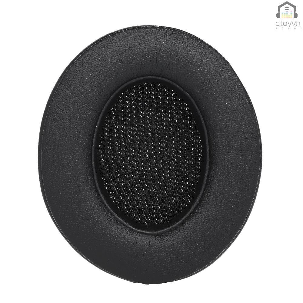 Set 2 miếng đệm tai nghe thay thế màu đen cho tai nghe không dây Beats Studio