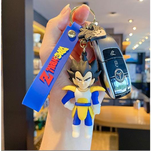 Móc khóa Dragon ball - songoku vegeta Piccolo Broly Trunks Krilin Thầy rùa PoPo PVC loại tốt