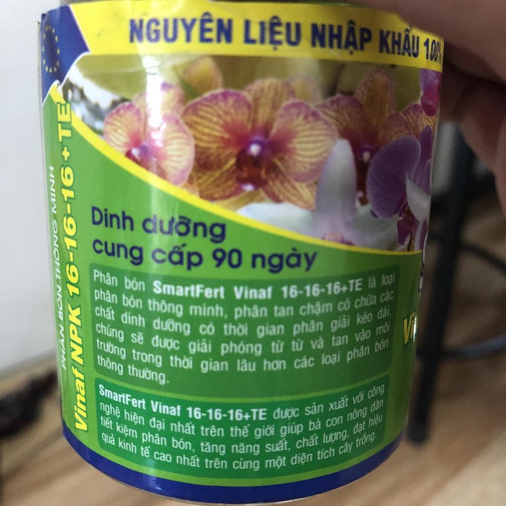 Phân bón thông minh 3 số 16-16-16 chuyên dành cho cây cảnh, hoa lan, hoa hồng, hoa mai vàng, hoa ly, Giúp cây phát triển