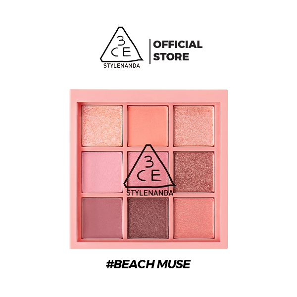 Bảng Phấn Mắt 3CE MULTI EYE COLOR PALETTE 9 Màu Sống Động 8.5g