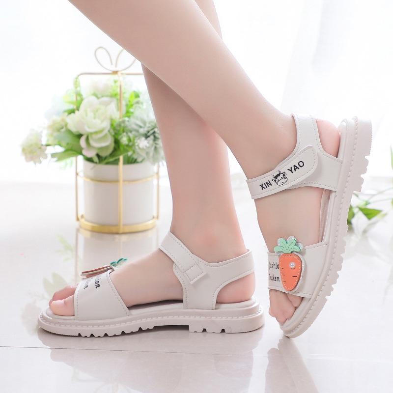 Dép Sandal Bé Gái 2-15 Tuổi Hàng Cao Cấp Siêu Nhẹ Đế Êm Chống Trơn Trượt Phong Cách Hàn Quốc D62