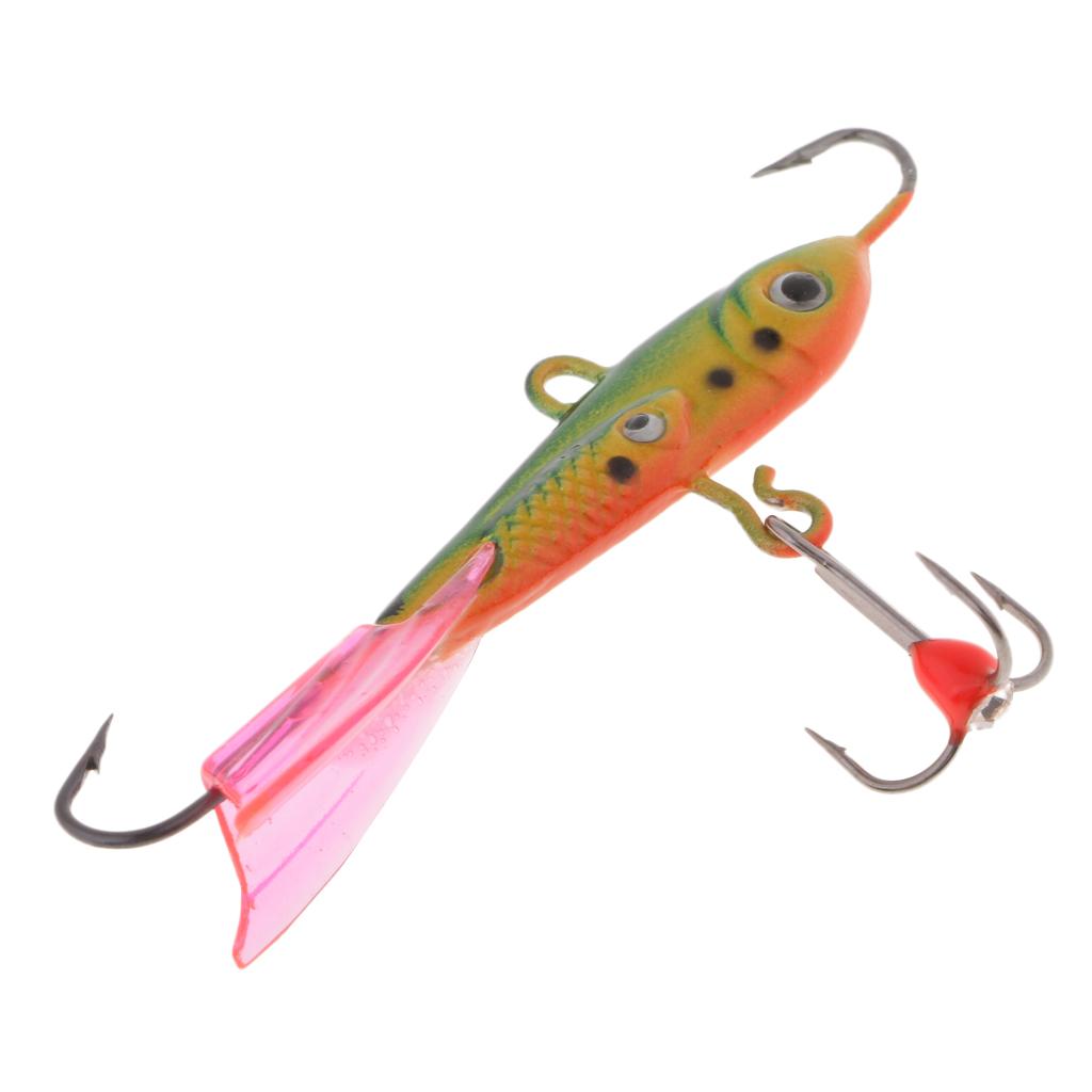 Ice Fishing Lure Bait Straight Up Jigs Fishing Lure Bass Walleye Lure