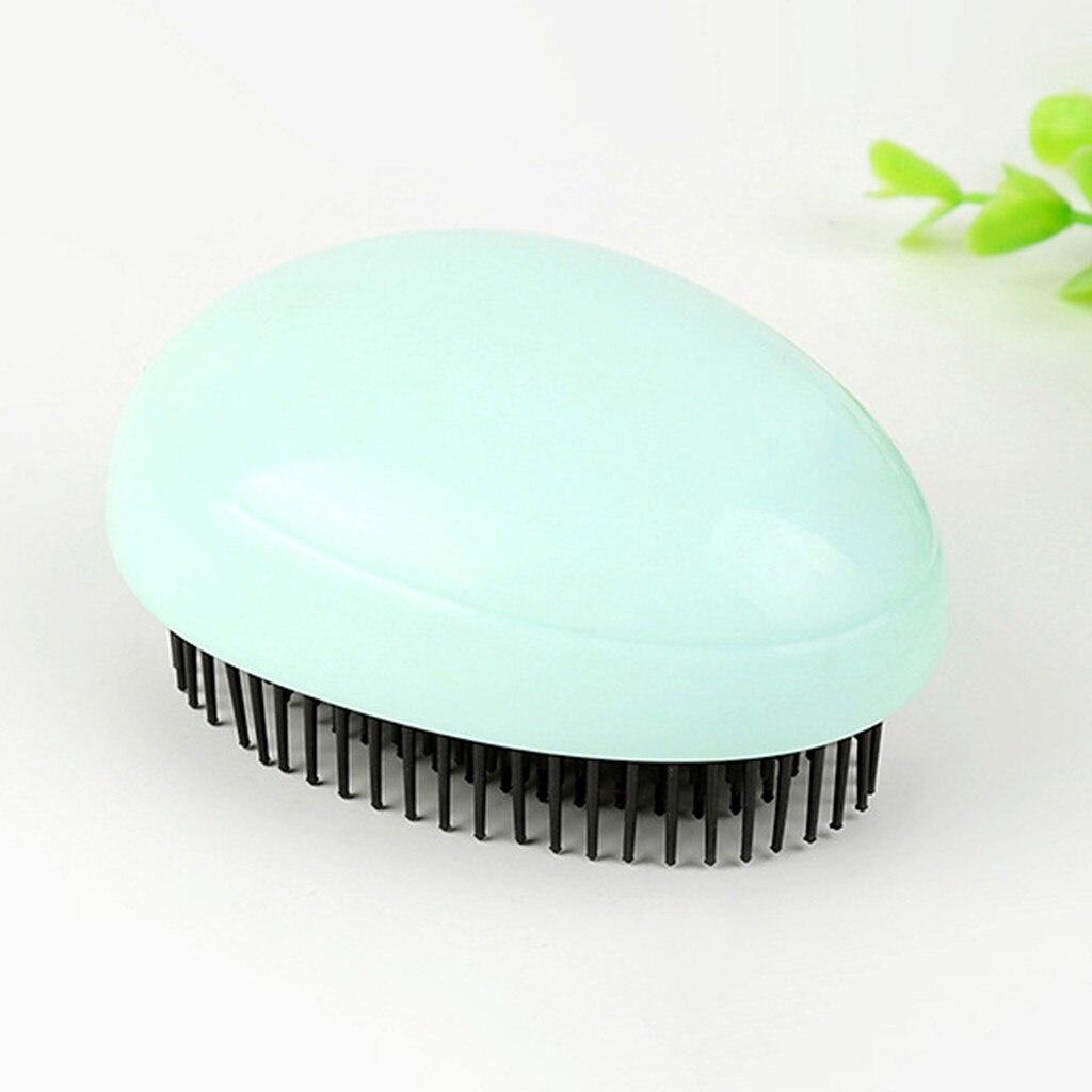 Portable Plastic Comb Scalp Massage Shower Brush Magic Hair Brush Round Use For Hair Salon,Hair Style, Shower,Shampoo