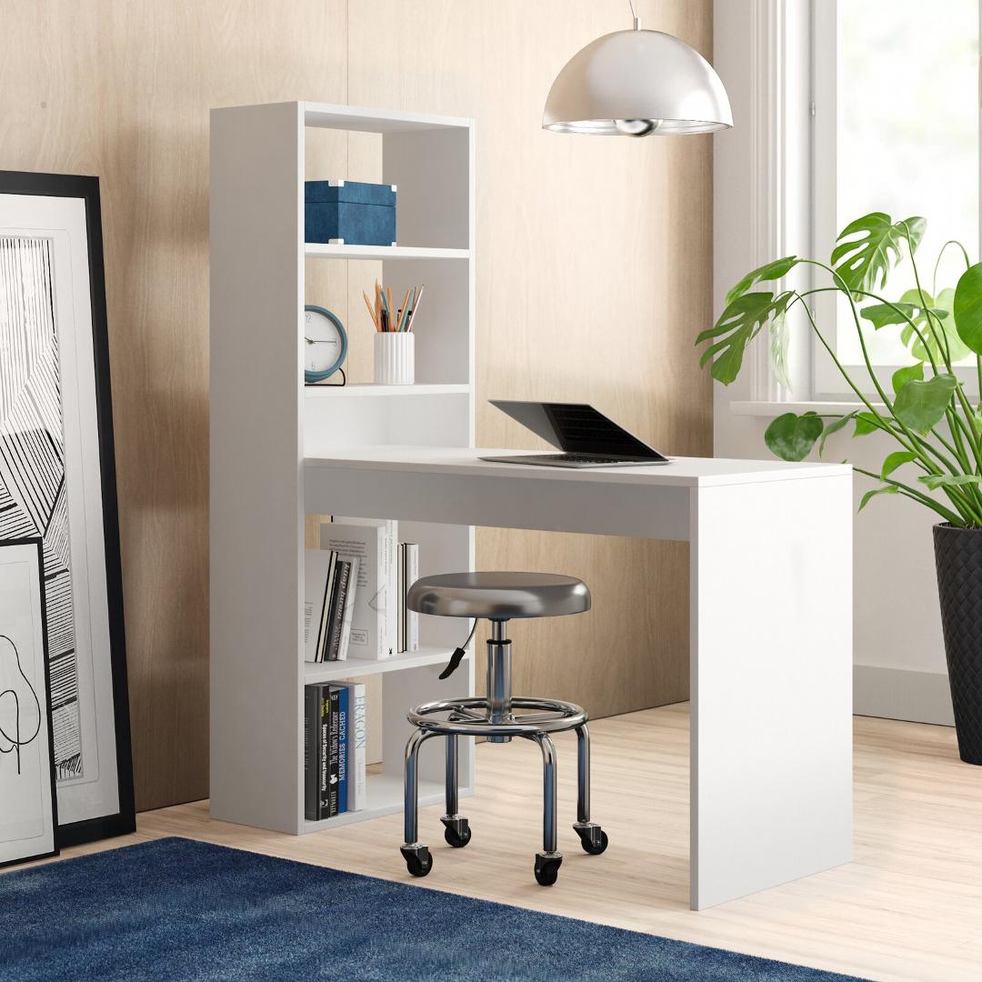 Bàn làm việc ghép kèm tủ SMLIFE Destiny