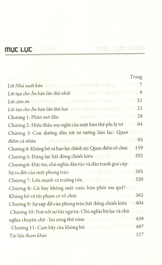 Hiểu Thấu Khủng Bố Và Bạo Lực Chính Trị - Ra Đời, Phát Triển, Biến Chất Và Sụp Đổ