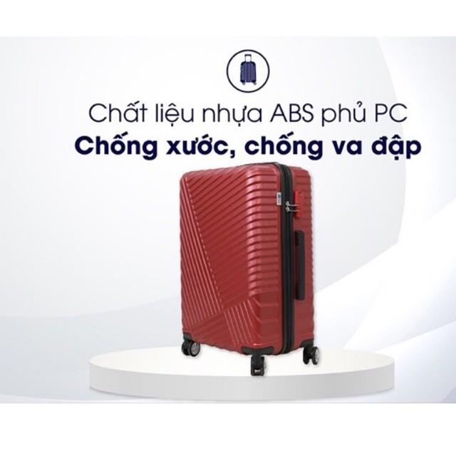 Vali kéo du lịch 203 size 20/24 chất liệu ABS chống va đập