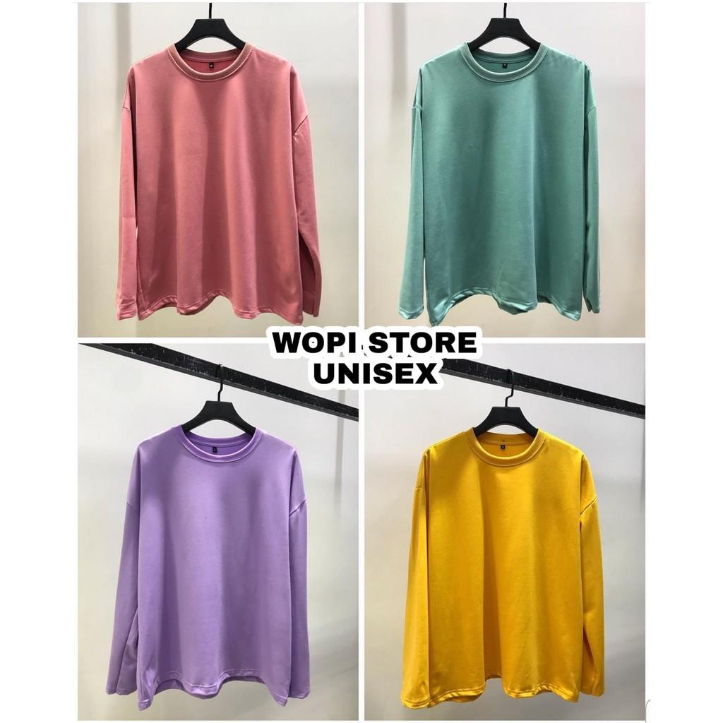 Áo Basic LONG SLEEVE Đủ Màu Unisex (Tay Dài)