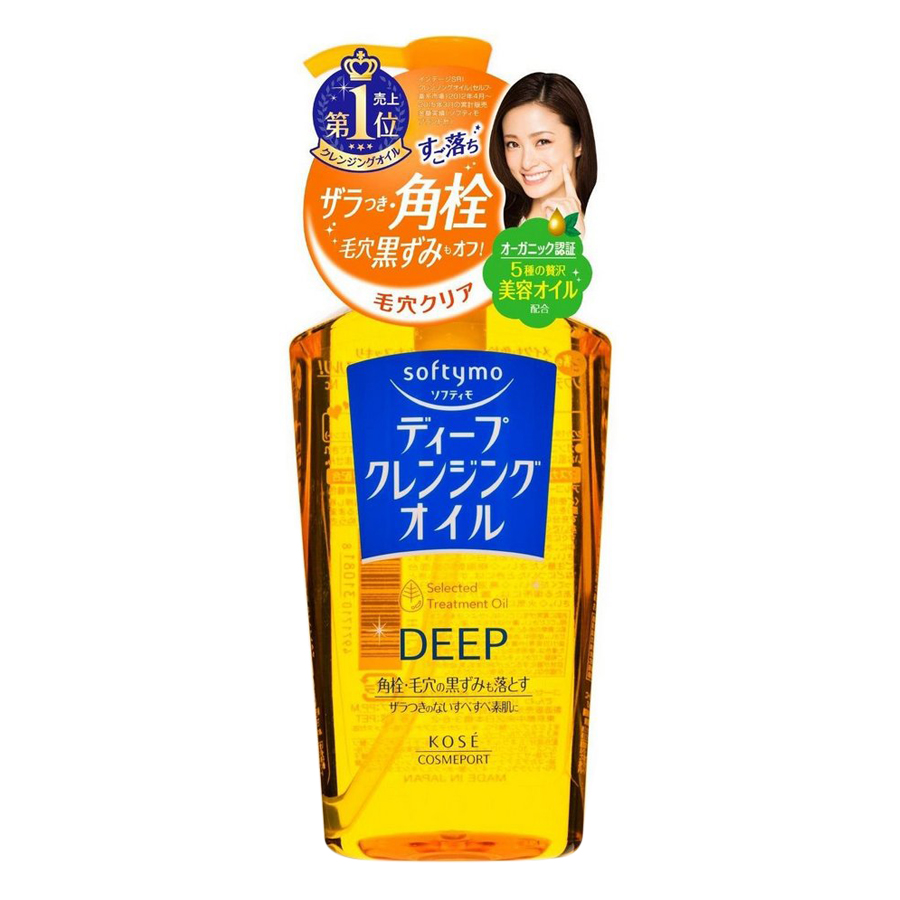 Dầu Tẩy Trang Làm Sạch Sâu Kosé Cosmeport Softymo Deep Cleansing Oil (230ml)