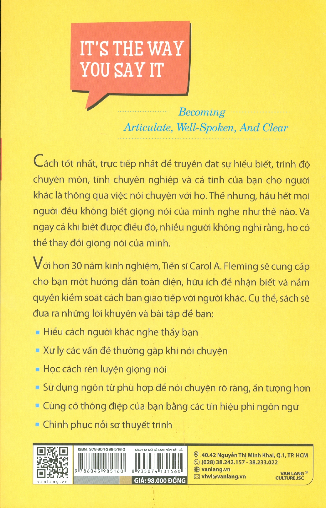 Cách Ta Nói Sẽ Làm Nên Tất Cả