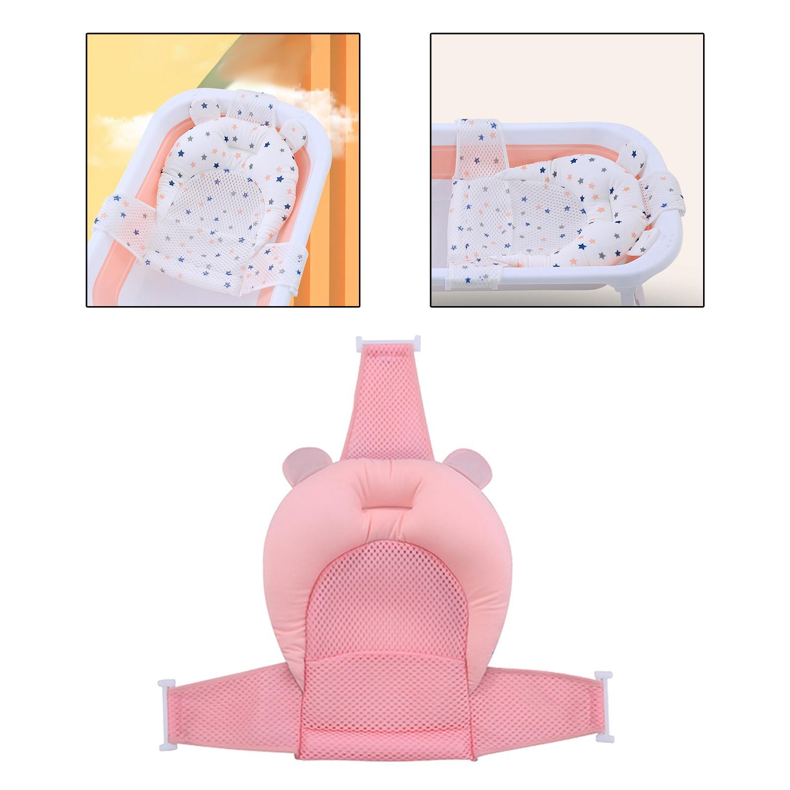 Baby Bath Cushion Pad Infant Bath Support Seat Baby Shower Mat for Baby