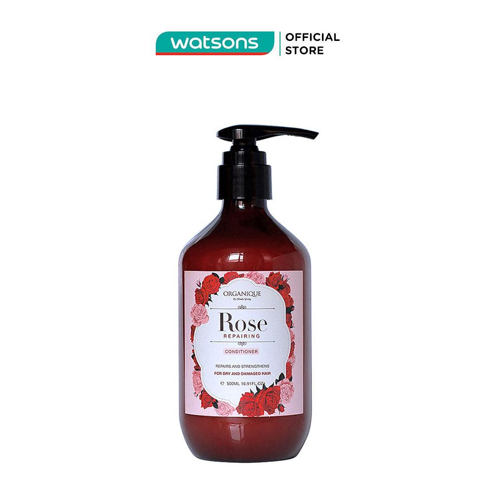 Dầu Xả Organique Dưỡng Tóc Hoa Hồng Rose Repairing Conditioner 500ml