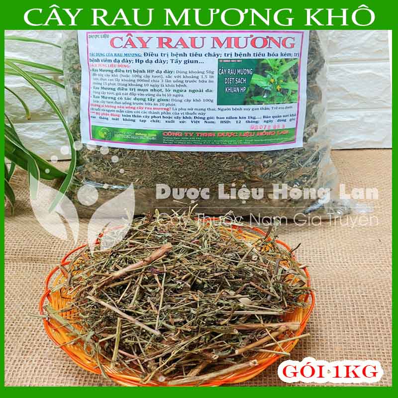 Cây Rau Mương khô đóng gói 1kg